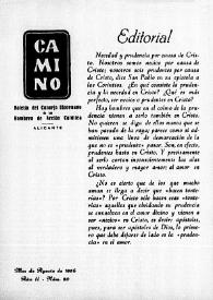 Portada:Núm. 20, agosto de 1956