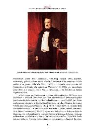 Portada:Bonaventura Carlos Aribau (Barcelona, 1798-1862) [Semblanza] / Jordi Olivar