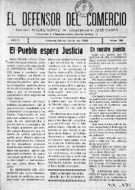Portada:Núm. 38, 20 de junio de 1928
