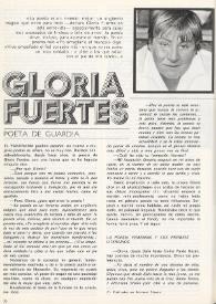Portada:Gloria Fuertes, poeta de guardia / Jorge A. Marfil