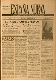 Portada:Año III, núm. 77, 10 de mayo de 1947