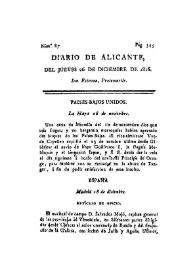 Portada:Núm. 87, 26 de diciembre de 1816