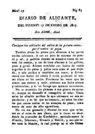 Portada:Núm. 17, 17 de enero de 1817