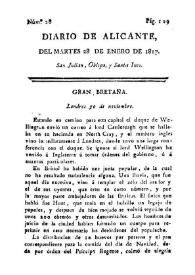 Portada:Núm. 28, 28 de enero de 1817