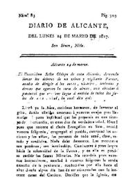 Portada:Núm. 83, 24 de marzo de 1817