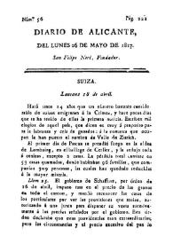 Portada:Núm. 56,  26 de mayo de 1817