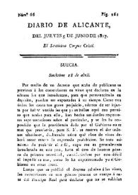 Portada:Núm. 66, 5 de junio de 1817