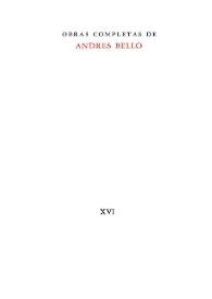 Portada:Código Civil de la República de Chile. III / Andrés Bello; intoducción y notas de Pedro Lira Urquieta