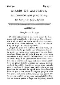 Portada:Núm. 90, 29 de junio de 1817