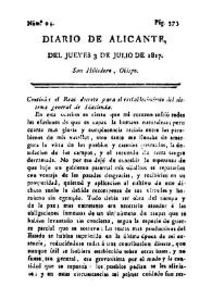 Portada:Núm. 94, 3 de julio de 1817