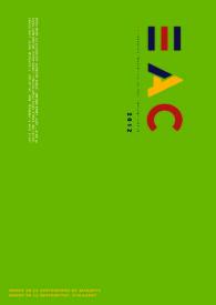 Portada:EAC : XII Concurso Internacional Encuentros de Arte Contemporáneo / Juana María Balsalobre, Álvaro de los Ángeles, textos críticos