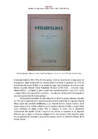 Portada:Colección Xistral (1952-1955) [Semblanza] / Prudencio Viveiro Mogo
