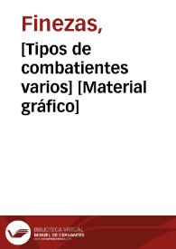 Portada:[Tipos  de combatientes varios] [Material gráfico]