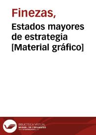 Portada:Estados mayores de estrategia [Material gráfico]