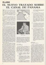 Portada:Crónica del mundo hispanoamericano. Hoy y mañana de la Hispanidad: "El nuevo tratado sobre el Canal de Panamá"