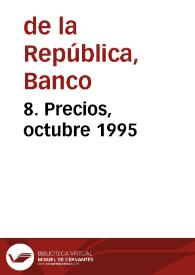 Portada:8. Precios, octubre 1995