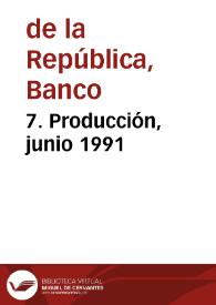 Portada:7. Producción, junio 1991