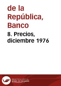 Portada:8. Precios, diciembre 1976