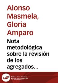 Portada:Nota metodológica sobre la revisión de los agregados monetarios