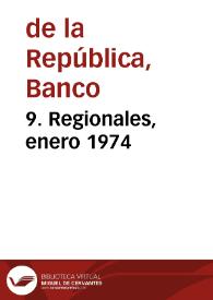 Portada:9. Regionales, enero 1974