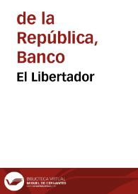 Portada:El Libertador