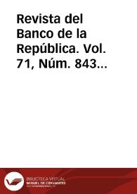 Portada:Vol. 71, Núm. 843 (enero 1998)