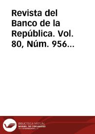 Portada:Vol. 80, Núm. 956 (junio 2007)