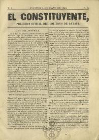 Portada:Tomo I, núm. 3, domingo 4 de mayo de 1856