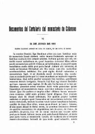 Portada:Documentos del Cartulario del monasterio de Celanova / Manuel Serrano y Sanz