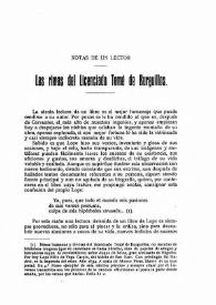 Portada:Las rimas del Licenciado Tomé de Burguillos / José María de Cossío