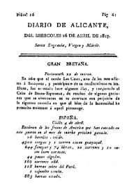 Portada:Núm. 16, 16 de abril de 1817