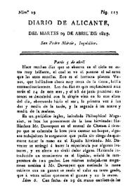 Portada:Num. 29, 29 de abril de 1817