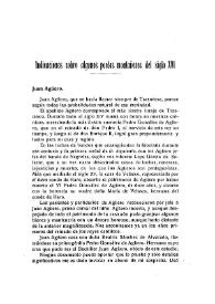 Portada:Indicaciones sobre algunos poetas montañeses del siglo XVI  / José María de Cossío