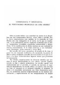 Portada:Consonancia y disonancia: el virtuosismo prosódico de José Hierro / Susana Cavallo