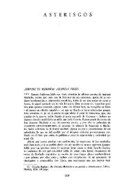 Portada:Cuadernos Hispanoamericanos, núm. 16 (julio-agosto 1950). Asteriscos