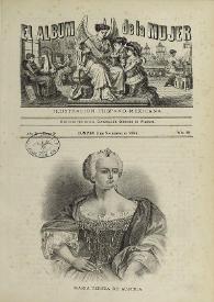 El Álbum de la Mujer : Periódico Ilustrado. Año 2, tomo 3, núm. 18, 2 de noviembre de 1884