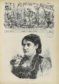 Portada:Año 3, tomo 4, núm. 5, 1.º de febrero de 1885