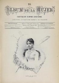 Portada:Año 5, tomo 8, núm. 12, 20 de marzo de 1887