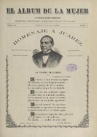 Portada:Año 5, tomo 9, núm. 3, 17 de julio de 1887