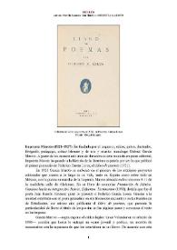 Portada:Imprenta Maroto (1921–1927) [Semblanza] / Antonio Parrilla Recuero