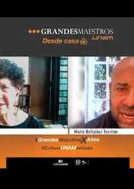 Portada:Diálogos informales con Margo Glantz y Mario Bellatín 29 de junio de 2020