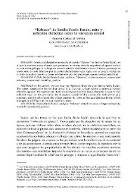 Portada:"Rabeno" de Emilia Pardo Bazán: mito y reflexión didáctica sobre la violencia sexual / Patricia Carballal Miñán