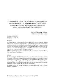 Portada:El sur también existe: las relaciones migratorias entre las islas Baleares y la Argelia francesa (1830-1962) / Antoni Marimon Riutort