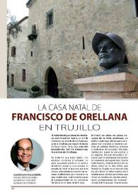 Portada:La casa natal de Francisco de Orellana en Trujillo / José Antonio Ramos Rubio