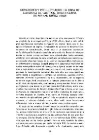 Portada:Novadores y pre-ilustrados: la obra de Gutiérrez de los Ríos, tercer conde de Fernán Núñez (1680) / José Antonio Maravall