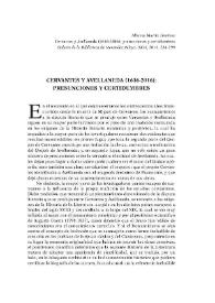 Portada:Cervantes y Avellaneda (1616-2016): presunciones y certidumbres / Alfonso Martín JIménez