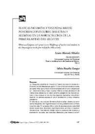 Portada:\"Blancas palomitas y segunda mamás\". Ponderaciones sobre maestras y alumnas en la Norpatagonia de la primera mitad del siglo XX / Laura Marcela Méndez, Silvia Rosalía Zampa