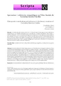 Portada:Aportacions i referències etnopoètiques en l'obra literària de Carmelina Sánchez-Cutillas / Joan Borja i Sanz