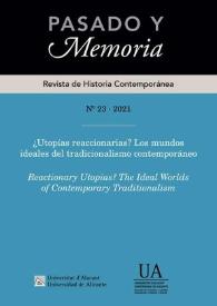 Portada:Núm. 23 (2021). ¿Utopías reaccionarias? Los mundos ideales del tradicionalismo contemporáneo