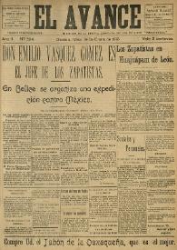 Portada:Año II, núm. 324, 19 de enero de 1912